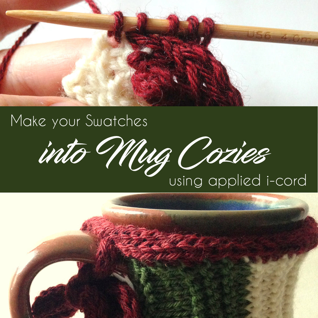 How to make a Mug Cozy out of a Swatch