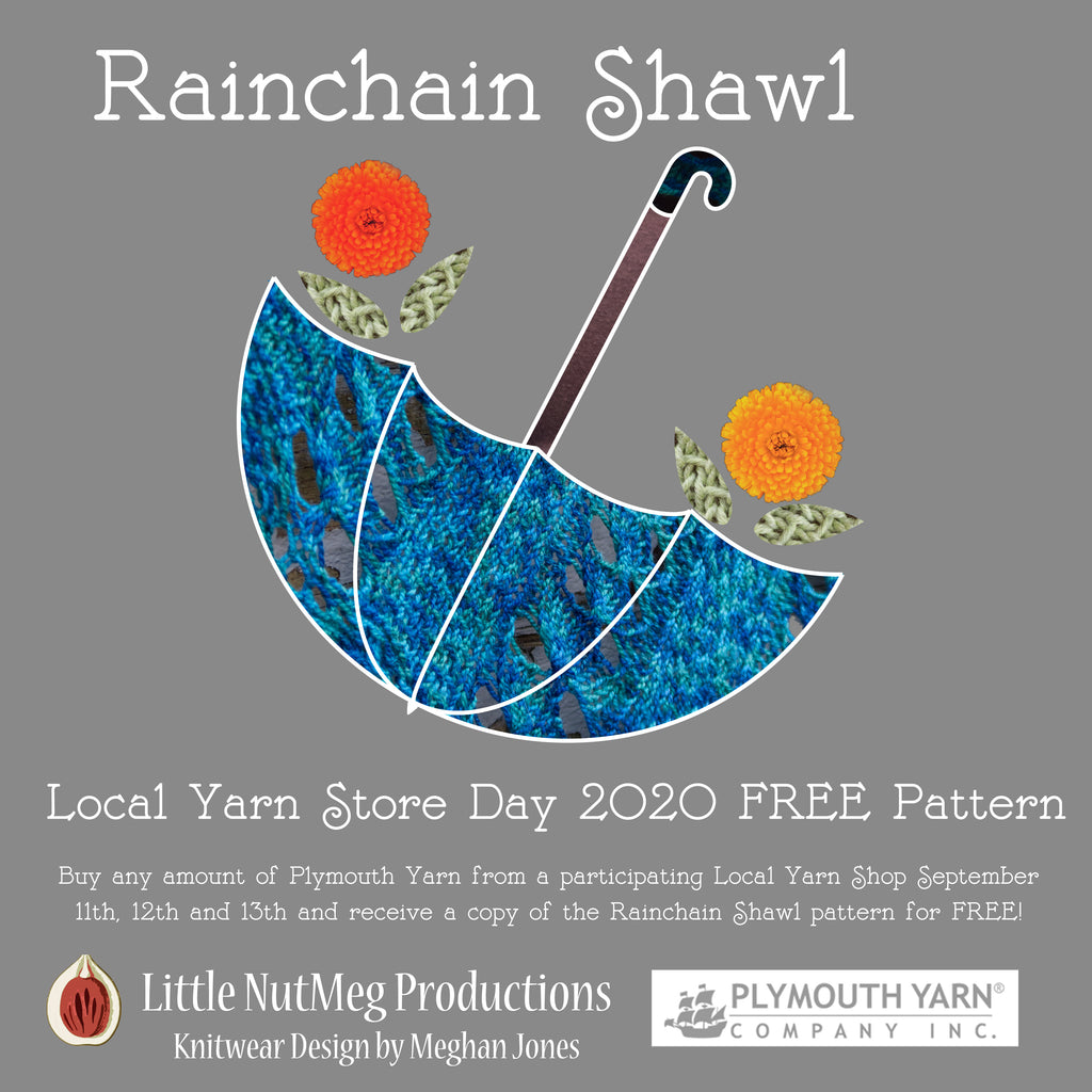 Rainchain Shawl: LYS Day 2020 Pattern Promotion!